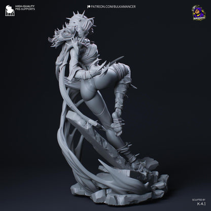 Unseen Rancor | Resin Garage Kit Sculpture Anime Video Game Fan Art Statue | Bulkamancer Sculpts