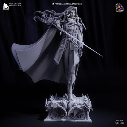 Vampire Prince | Resin Garage Kit Sculpture Anime Video Game Fan Art Statue | Bulkamancer Sculpts