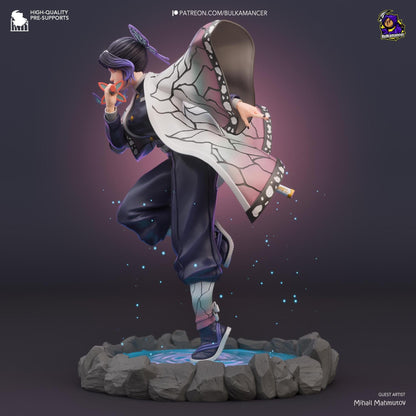 Venomous Butterfly | Resin Garage Kit Sculpture Anime Video Game Fan Art Statue | Bulkamancer Sculpts