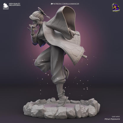 Venomous Butterfly | Resin Garage Kit Sculpture Anime Video Game Fan Art Statue | Bulkamancer Sculpts