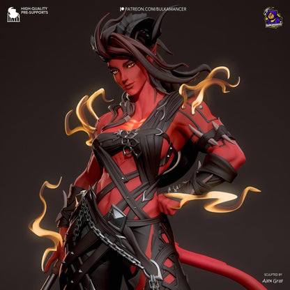 Teddy Bear of Hell, Stylized Version | Resin Garage Kit Sculpture Anime Video Game Fan Art Statue | Bulkamancer Sculpts