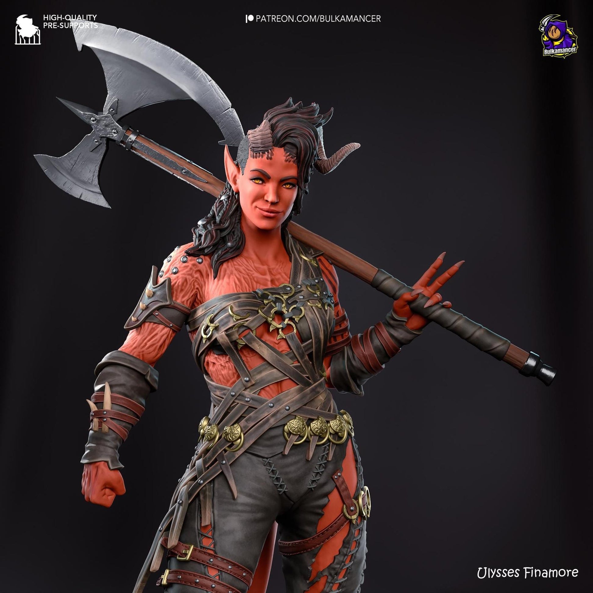 Teddy Bear of Hell | Resin Garage Kit Sculpture Anime Video Game Fan Art Statue | Bulkamancer Sculpts