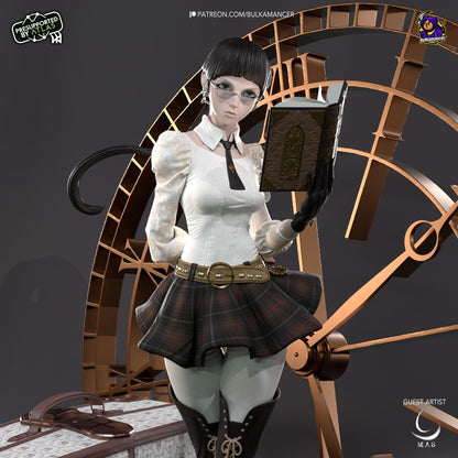 Observer of Timelines | Resin Garage Kit Sculpture Anime Video Game Fan Art Statue | Bulkamancer Sculpts