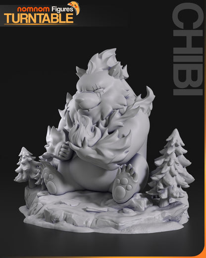 Chibi Tank | Resin Garage Kit Figure Anime Manga Fan Art | Nomnom Figures