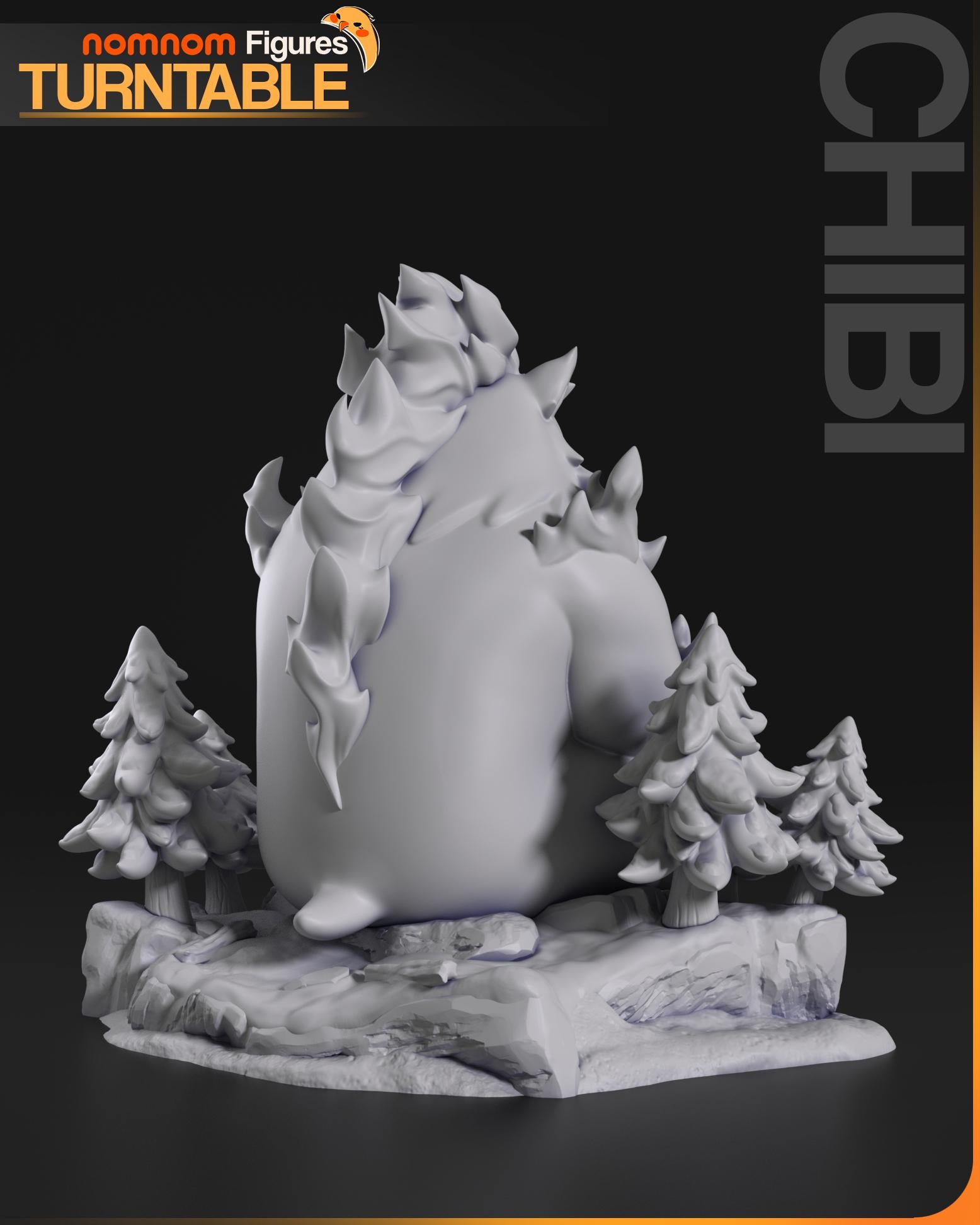 Chibi Tank | Resin Garage Kit Figure Anime Manga Fan Art | Nomnom Figures