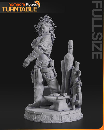 Hunter Blacksmith | Resin Garage Kit Figure Game Fan Art | Nomnom Figures
