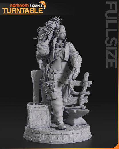 Hunter Blacksmith | Resin Garage Kit Figure Game Fan Art | Nomnom Figures