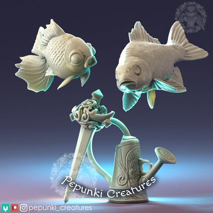 Pepunki Props June 2025 Set | Tabletop or Display Scale | D&D Humblewood TTRPG Miniature | Pepunki Creatures