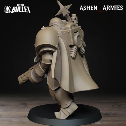 Sanctified Legion, Heavy Infantry (Shotgun) | TABLETOP SCALE | D&D Pathfinder TTRPG Miniature | Bite the Bullet