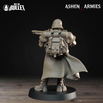 Sanctified Legion, Yeomen | TABLETOP SCALE | D&D Pathfinder TTRPG Miniature | Bite the Bullet