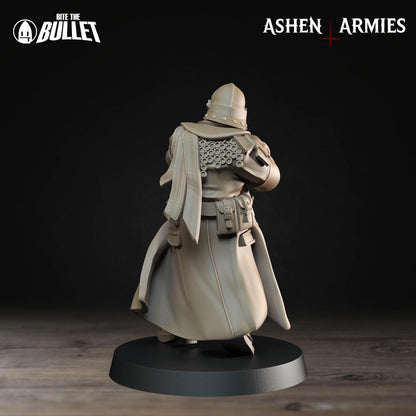 Sanctified Legion, Yeomen | TABLETOP SCALE | D&D Pathfinder TTRPG Miniature | Bite the Bullet