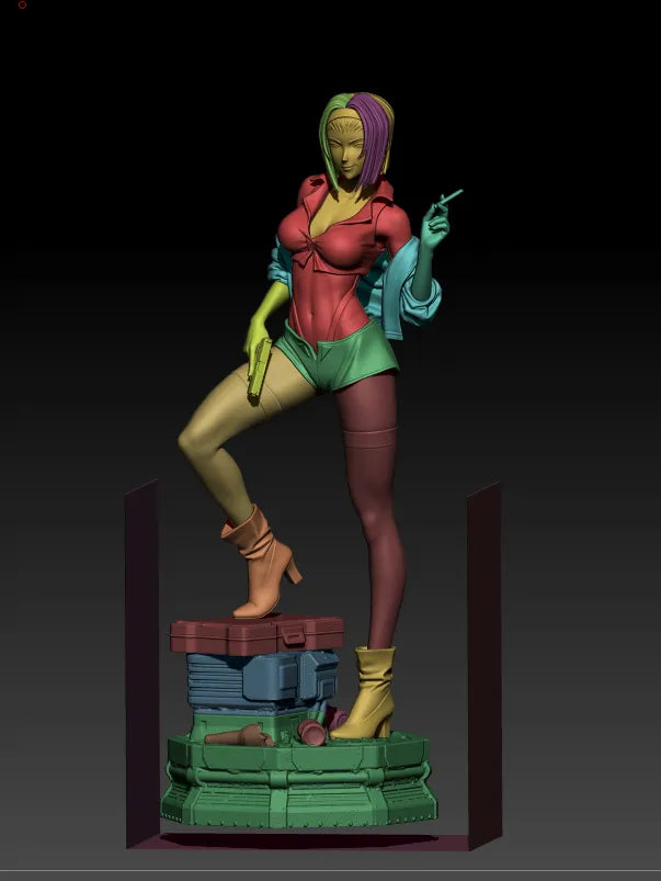 1:12 Glamorous Space Rogue | 3D Printed Resin Garage Kit Figure | CA 3D Studios