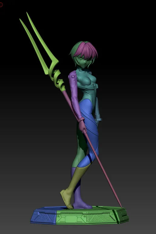 1:12 Silent Pilot | 3D Printed Resin Garage Kit Figure | CA 3D Studios