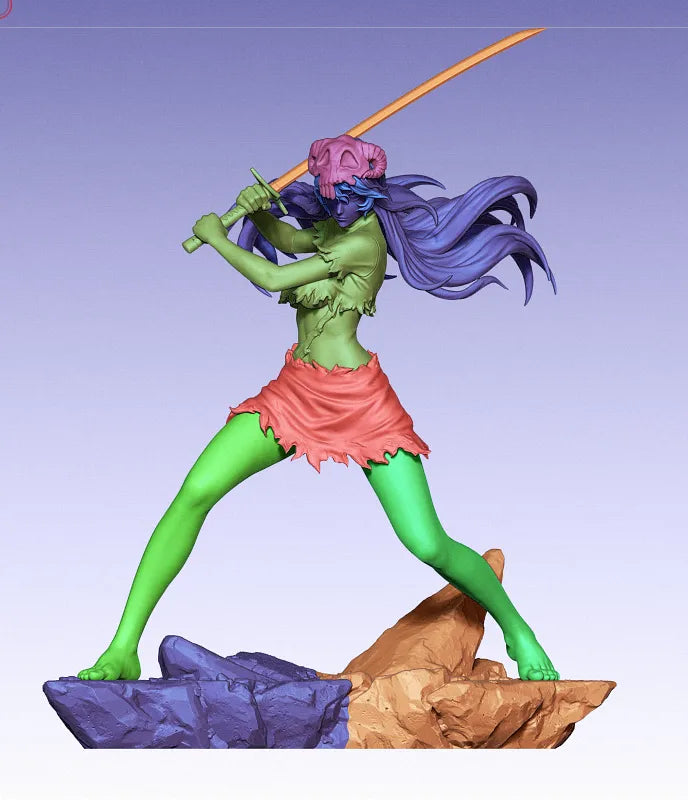 1:12 Hollow Blade | 3D Printed Resin Garage Kit Figure | CA 3D Studios