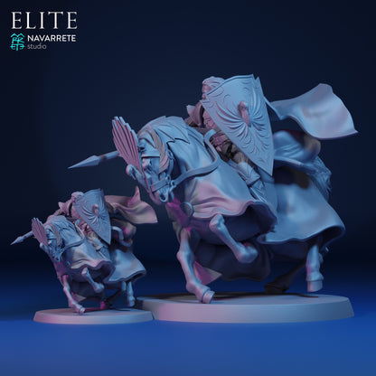 Imrael Elite tabletop gaming miniature by Tattles Told 3D, detailed Navarrete Studio miniature figure on a gaming base.