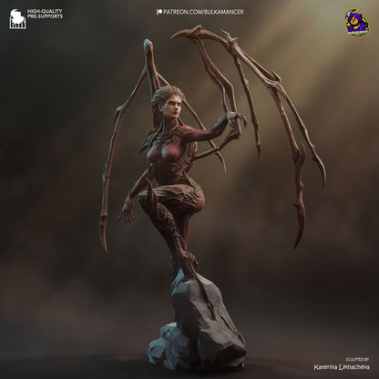 Infested Queen | Resin Garage Kit Figure | Bulkamancer Sculpts