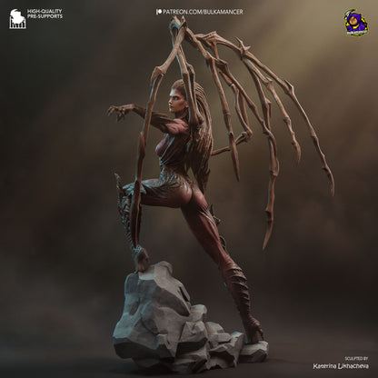 Infested Queen | Resin Garage Kit Figure | Bulkamancer Sculpts