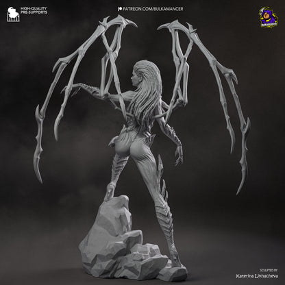Infested Queen | Resin Garage Kit Figure | Bulkamancer Sculpts