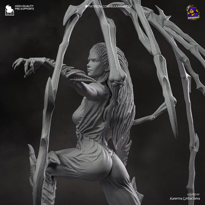 Infested Queen | Resin Garage Kit Figure | Bulkamancer Sculpts