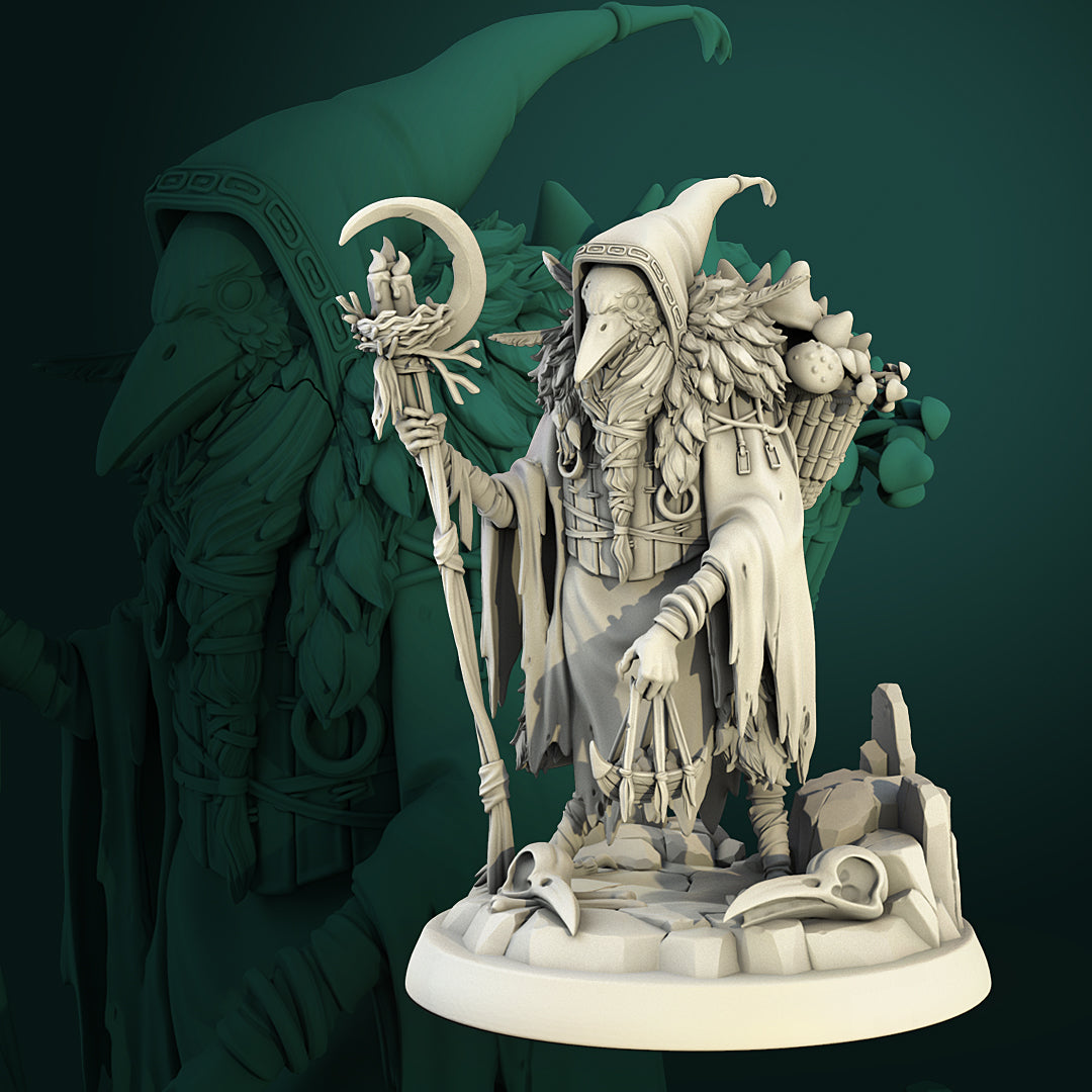 Raven Invasion Collection | Gaming or Display Miniature | White Werewolf Tavern