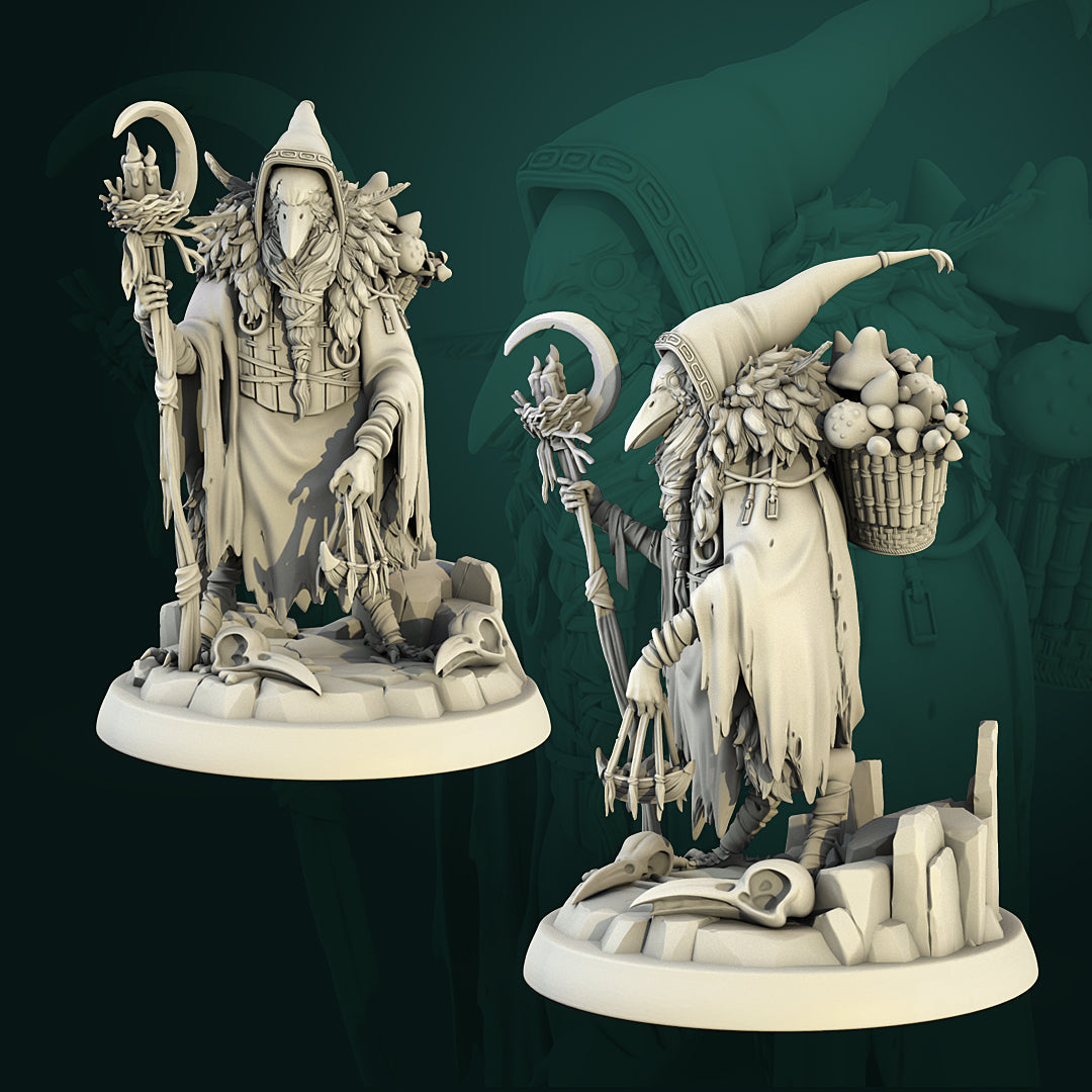 Raven Invasion Collection | Gaming or Display Miniature | White Werewolf Tavern