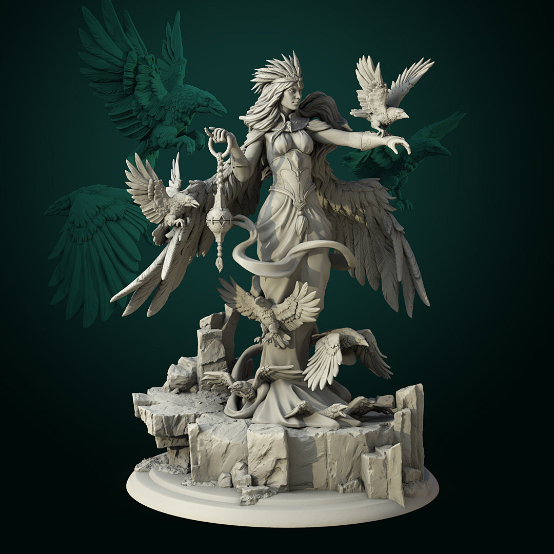 Raven Invasion Collection | Gaming or Display Miniature | White Werewolf Tavern