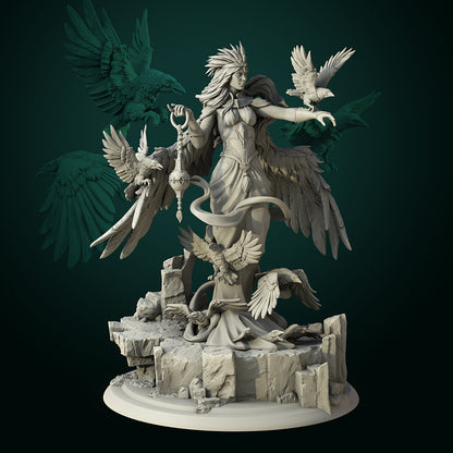 Raven Invasion Collection | Gaming or Display Miniature | White Werewolf Tavern