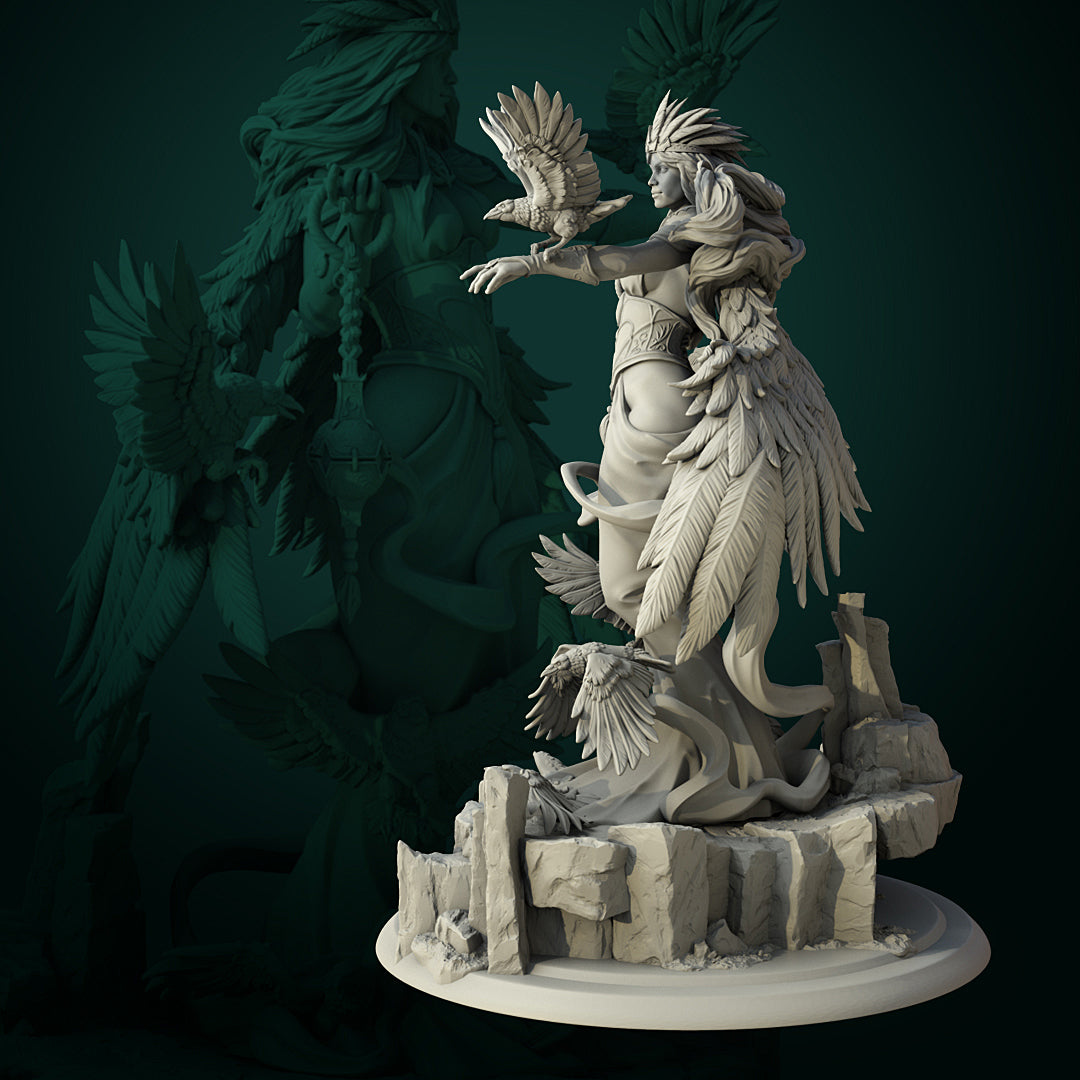 Raven Invasion Collection | Gaming or Display Miniature | White Werewolf Tavern