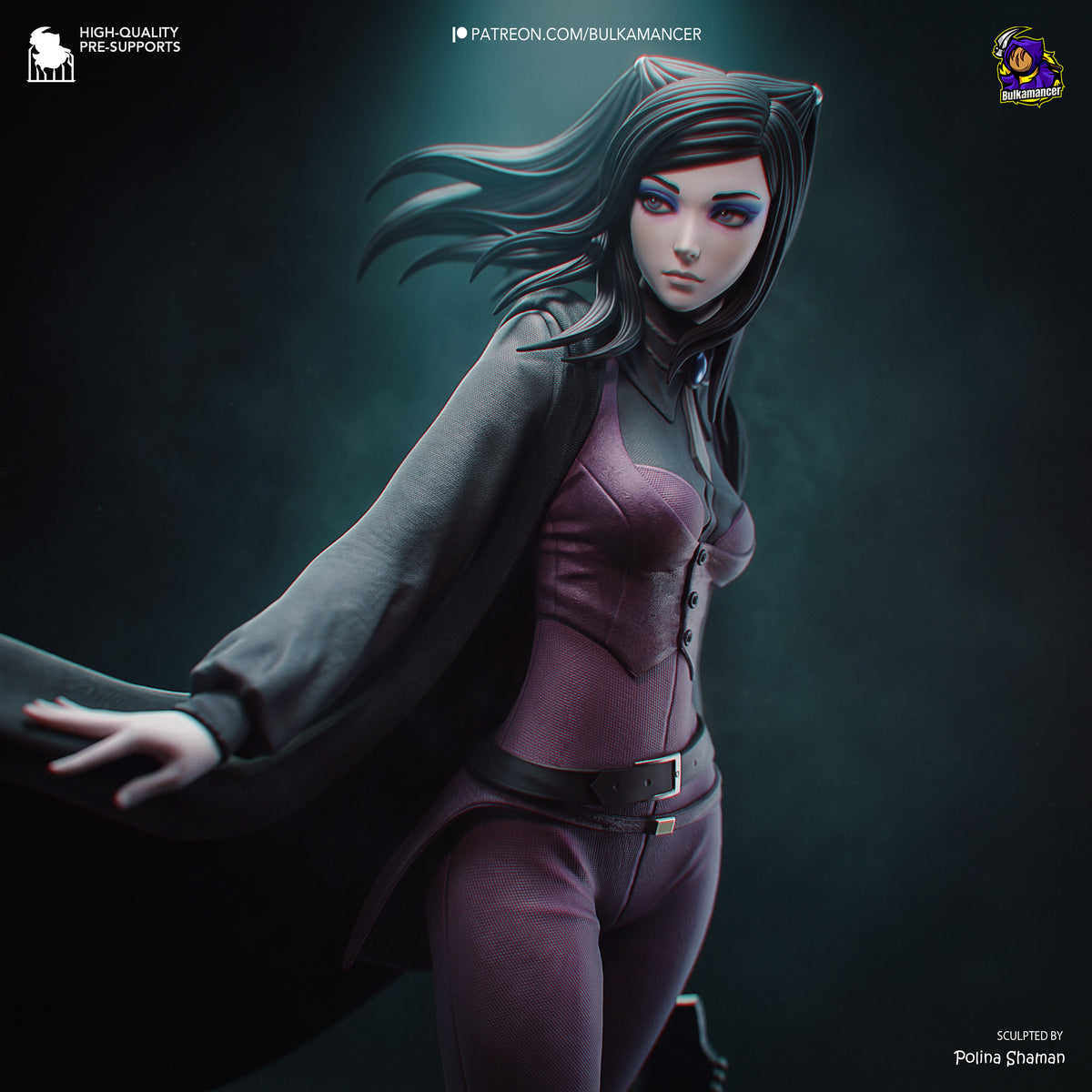 Intelligence Bureau Investigator | Resin Garage Kit Figure | Bulkamancer Sculpts