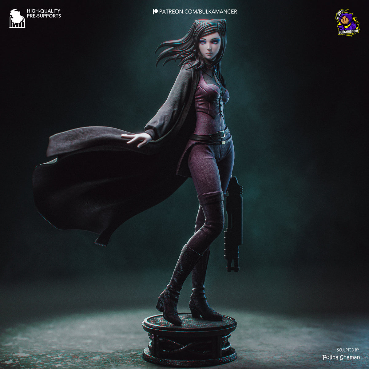 Intelligence Bureau Investigator | Resin Garage Kit Figure | Bulkamancer Sculpts