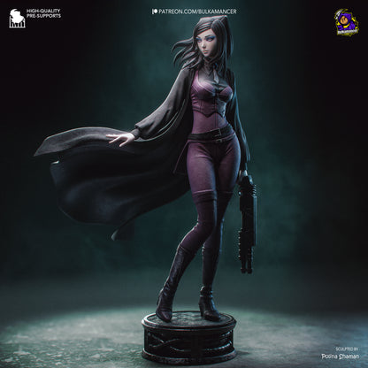 Intelligence Bureau Investigator | Resin Garage Kit Figure | Bulkamancer Sculpts