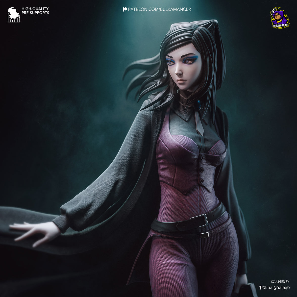 Intelligence Bureau Investigator | Resin Garage Kit Figure | Bulkamancer Sculpts