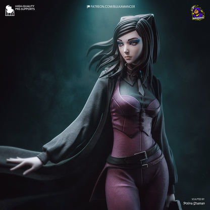 Intelligence Bureau Investigator | Resin Garage Kit Figure | Bulkamancer Sculpts