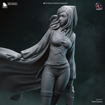 Intelligence Bureau Investigator | Resin Garage Kit Figure | Bulkamancer Sculpts