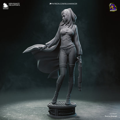 Intelligence Bureau Investigator | Resin Garage Kit Figure | Bulkamancer Sculpts