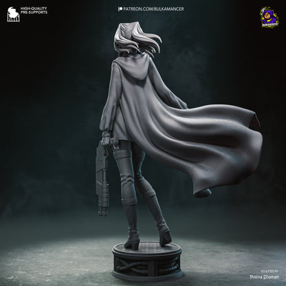 Intelligence Bureau Investigator | Resin Garage Kit Figure | Bulkamancer Sculpts