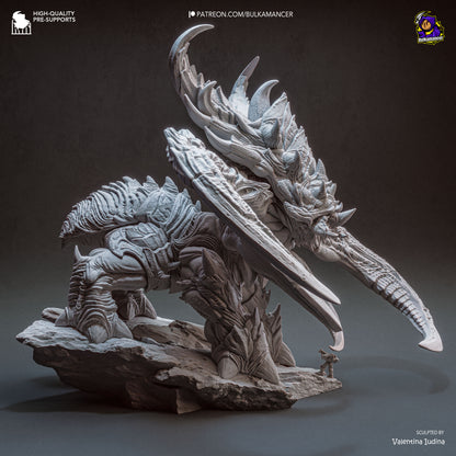 Ingeniero de escuadrón aerotransportado | Figura de kit de resina para garaje | Bulkamancer Sculpts