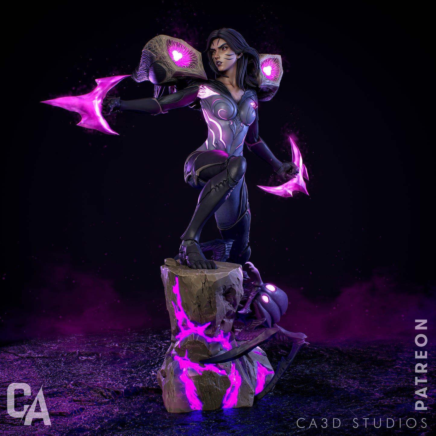 1:12 Living Weapon | 3D Printed Resin Garage Kit Figure | CA 3D Studios