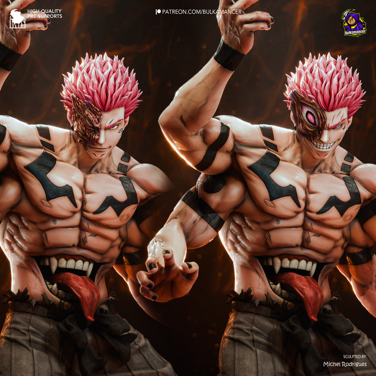 King of Curses | Resin Garage Kit Figure | Bulkamancer Sculpts