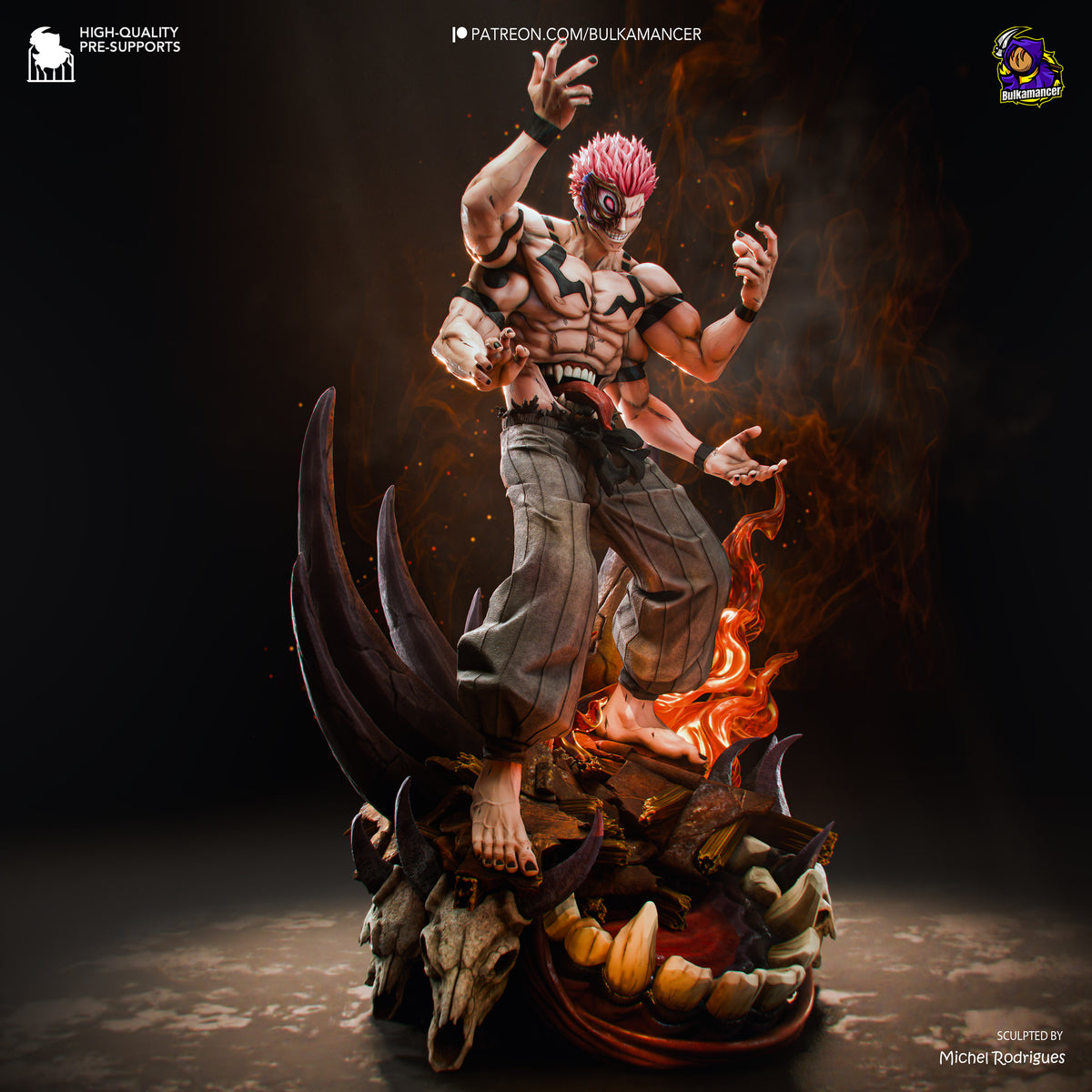 King of Curses | Resin Garage Kit Figure | Bulkamancer Sculpts