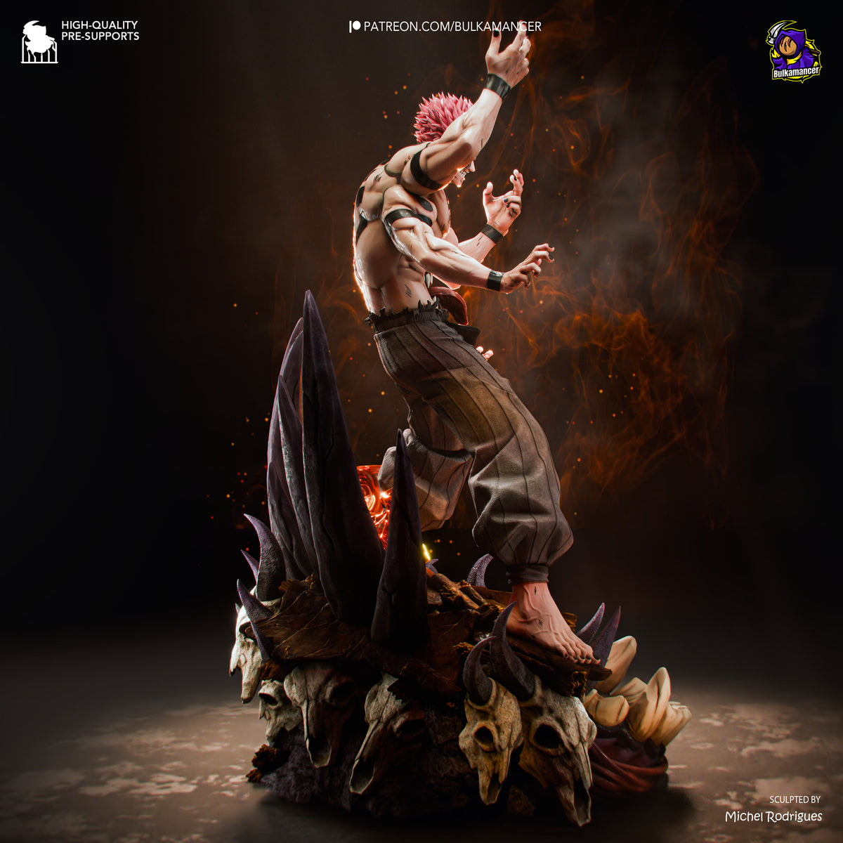 King of Curses | Resin Garage Kit Figure | Bulkamancer Sculpts
