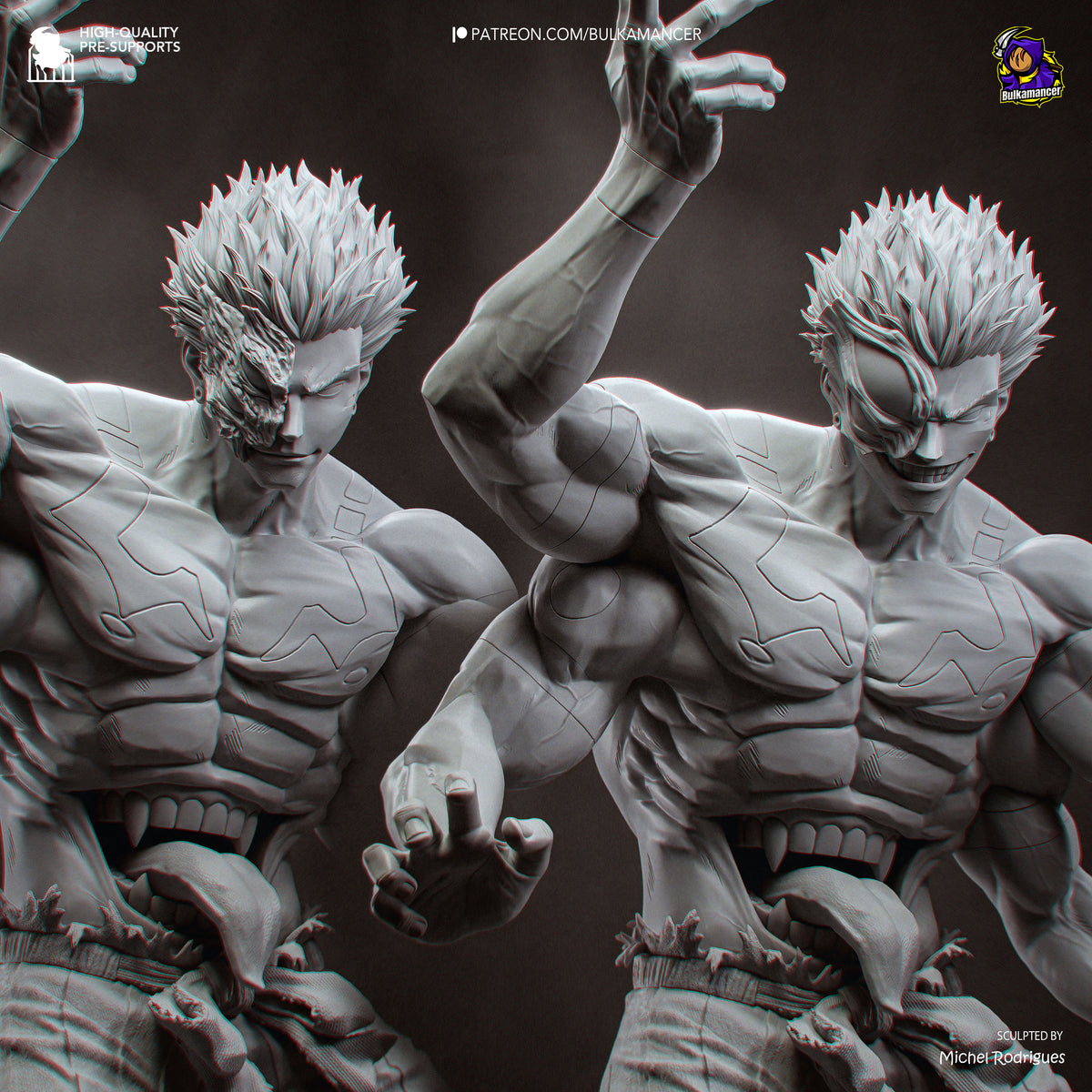 King of Curses | Resin Garage Kit Figure | Bulkamancer Sculpts