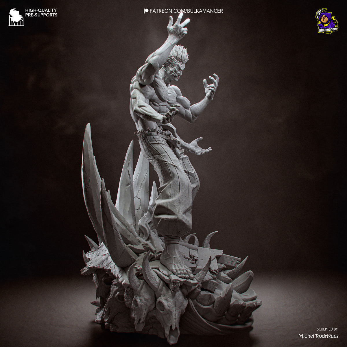 King of Curses | Resin Garage Kit Figure | Bulkamancer Sculpts