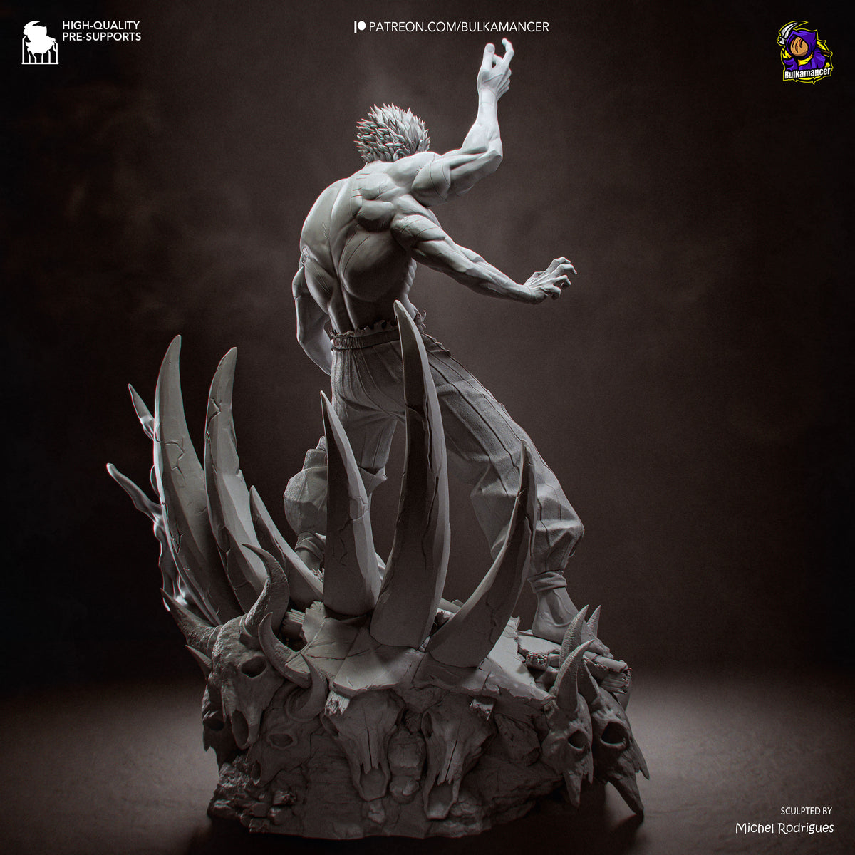 King of Curses | Resin Garage Kit Figure | Bulkamancer Sculpts