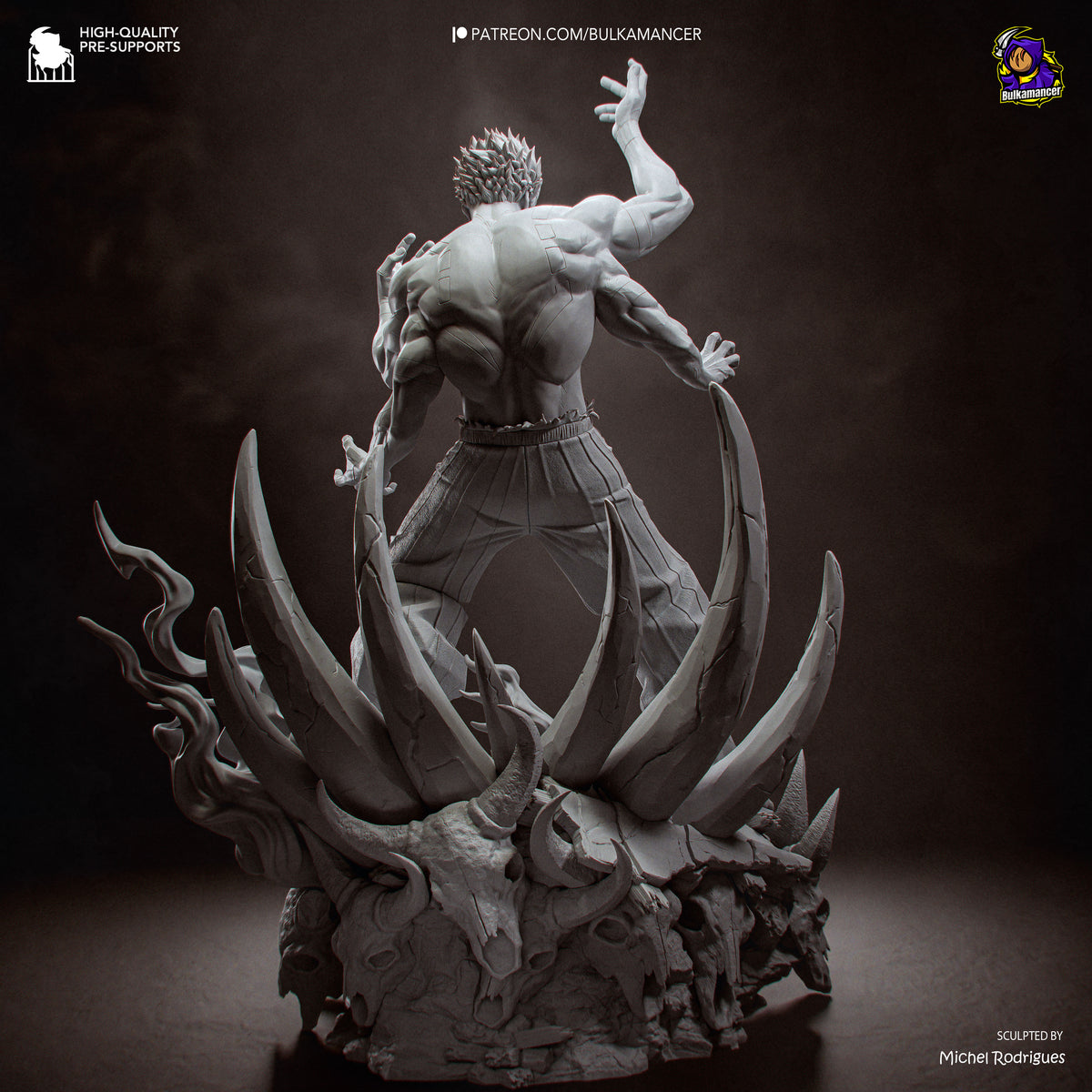 King of Curses | Resin Garage Kit Figure | Bulkamancer Sculpts