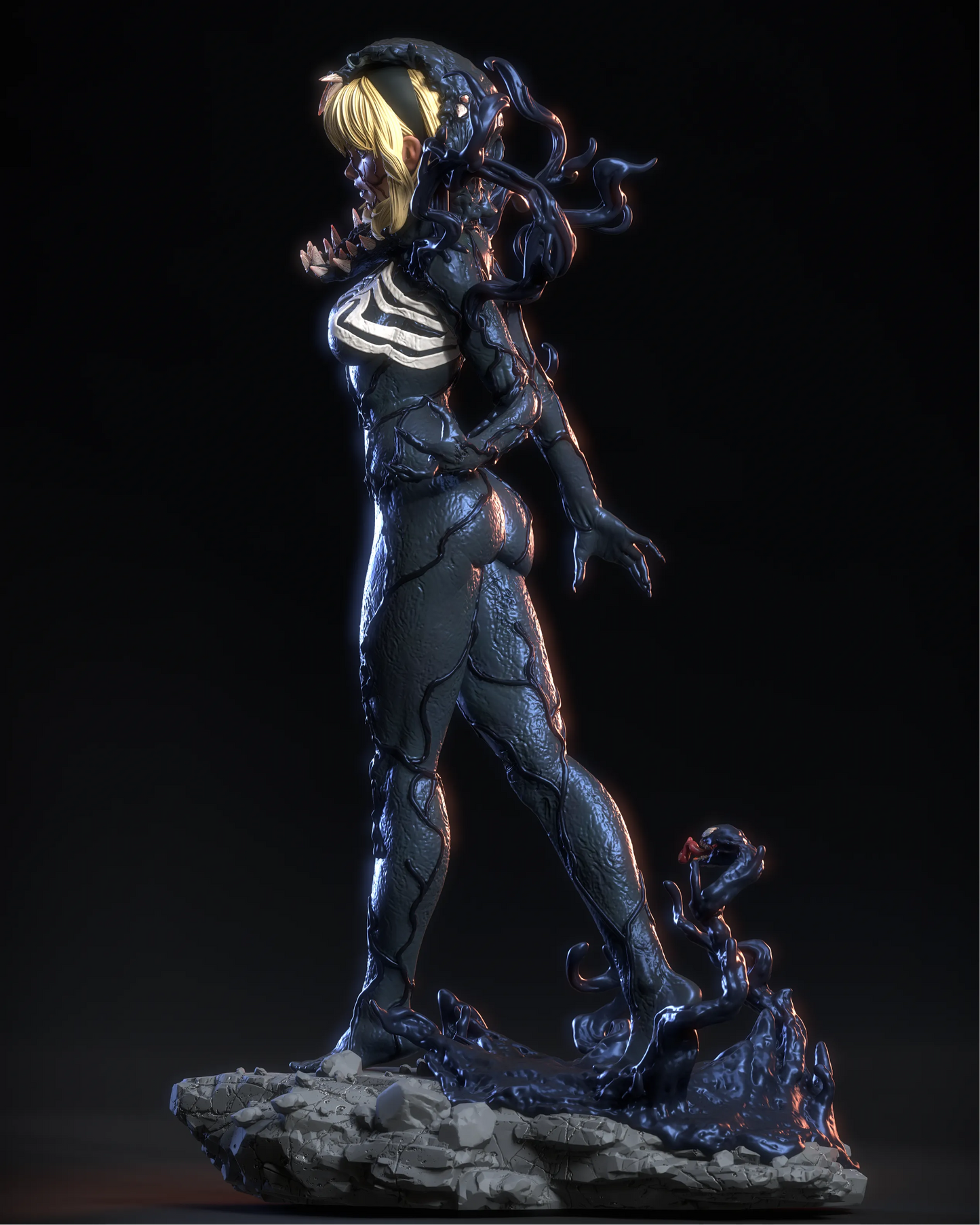 1:12 Venomous Grace | 3D Printed Resin Garage Kit Figure | CA 3D Studios