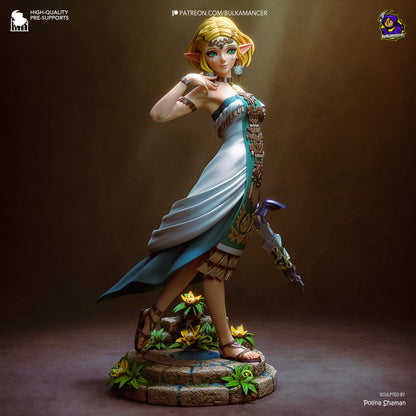 Linked Princess | Resin Garage Kit Figure | Bulkamancer Sculpts