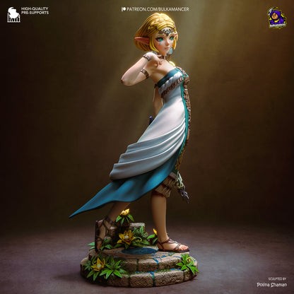Linked Princess | Resin Garage Kit Figure | Bulkamancer Sculpts