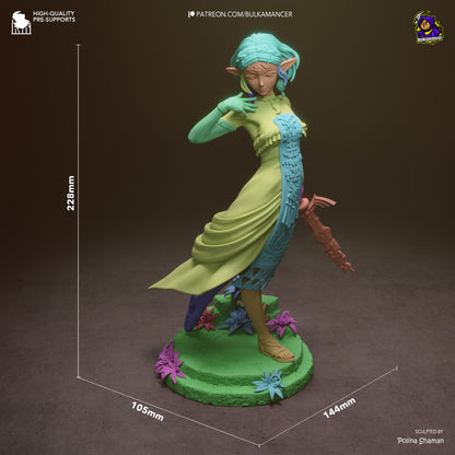 Linked Princess | Resin Garage Kit Figure | Bulkamancer Sculpts
