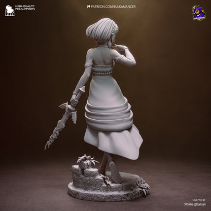 Linked Princess | Resin Garage Kit Figure | Bulkamancer Sculpts